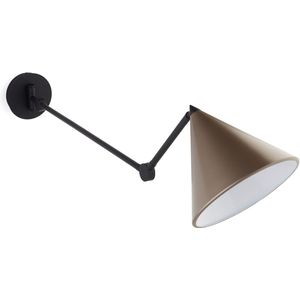 Scharnierende wandlamp, Moke AM.PM. Metaal materiaal. Maten één maat. Kastanje kleur