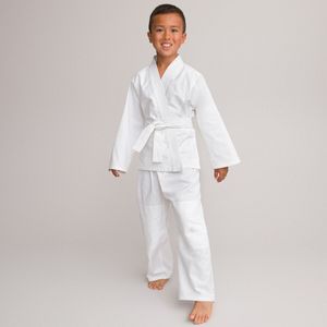 Kimono voor judo LA REDOUTE COLLECTIONS. Katoen materiaal. Maten 5 jaar - 108 cm. Wit kleur