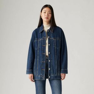 Jas Belted Dolman Trucker LEVI'S. Denim materiaal. Maten L. Blauw kleur