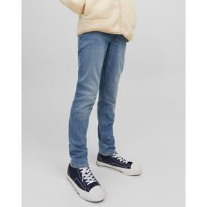 Slim jeans JACK & JONES JUNIOR. Katoen materiaal. Maten 12 jaar - 150 cm. Blauw kleur