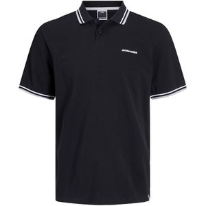 Polo met korte mouwen JACK & JONES. Katoen materiaal. Maten L. Zwart kleur