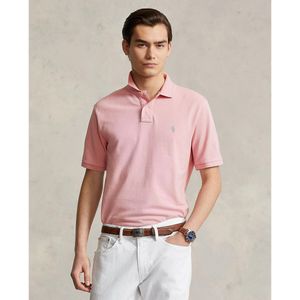 Slim polo in piquétricot POLO RALPH LAUREN. Katoen materiaal. Maten XS. Roze kleur