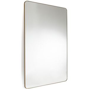 Rechthoekige spiegel 80x120 cm, Iodus LA REDOUTE INTERIEURS. Metaal materiaal. Maten één maat. Geel kleur