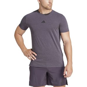 T-shirt voor running/trail D4T adidas Performance. Polyester materiaal. Maten L. Grijs kleur