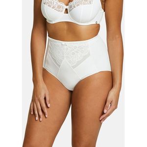 Hoge shapewear slip Ariane Essential SANS COMPLEXE. Polyamide materiaal. Maten 50/52 FR - 48/50 EU. Wit kleur