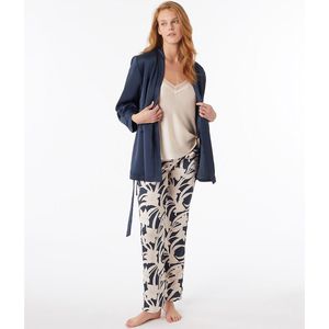 Pyjama, 3-delig, Aiden ETAM. Polyester materiaal. Maten XS. Blauw kleur