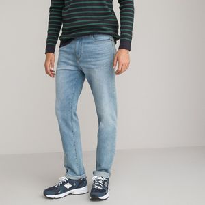 Regular jeans Signature LA REDOUTE COLLECTIONS. Katoen materiaal. Maten 46 FR - 50 EU. Blauw kleur