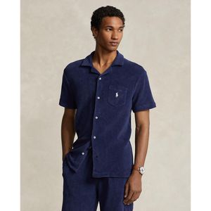 Hemd in badstof POLO RALPH LAUREN. Katoen materiaal. Maten XXL. Blauw kleur