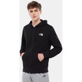 Zip-up hoodie Open Gate THE NORTH FACE. Katoen materiaal. Maten XXL. Zwart kleur