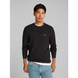 T-shirt met ronde hals en lange mouwen CALVIN KLEIN JEANS. Katoen materiaal. Maten S. Zwart kleur