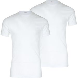 Set van 2 T-shirts met ronde hals Héritage EMINENCE. Katoen materiaal. Maten XXL. Wit kleur