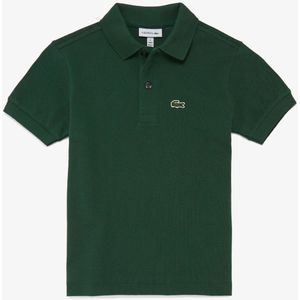 Polo met korte mouwen LACOSTE. Katoen materiaal. Maten 6 jaar - 114 cm. Groen kleur