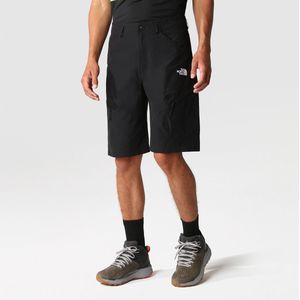 Wandelshort Exploration THE NORTH FACE. Polyamide materiaal. Maten 34 US - 48 EU. Zwart kleur