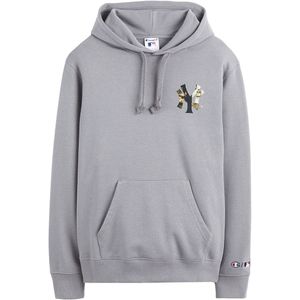 Hoodie CHAMPION. Katoen materiaal. Maten XS. Grijs kleur