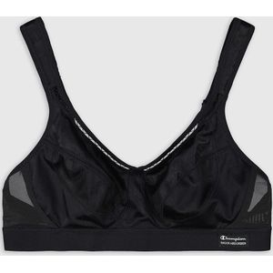 Sportbustier Classic B, hoge steun CHAMPION SHOCK ABSORBER. Polyester materiaal. Maten 90D FR - 75D EU. Zwart kleur