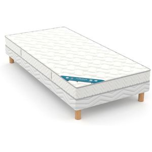 Matras in HR mousse, stevig 18 cm LA REDOUTE INTERIEURS.  materiaal. Maten 90 x 200 cm. Wit kleur