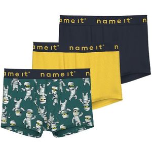 Set van 3 boxershorts NAME IT. Katoen materiaal. Maten 10 jaar - 138 cm. Multicolor kleur