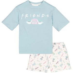 Pyjashort Friends FRIENDS. Katoen materiaal. Maten XXXS. Blauw kleur