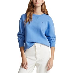 Sweater met ronde hals en lange mouwen POLO RALPH LAUREN. Katoen materiaal. Maten XL. Blauw kleur