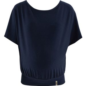 Borstvoeding T-shirt in lyocell Origin CACHE COEUR. Modal materiaal. Maten M. Zwart kleur