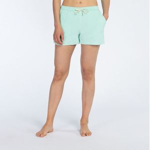 Short in badstof Pastel MELISSA BROWN. Polyester materiaal. Maten L. Groen kleur