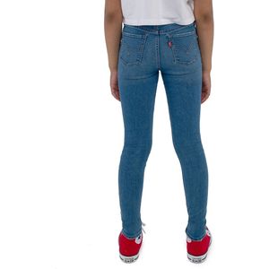 Super skinny jeans 720, hoge taille LEVI'S KIDS. Katoen materiaal. Maten 8 jaar - 126 cm. Blauw kleur