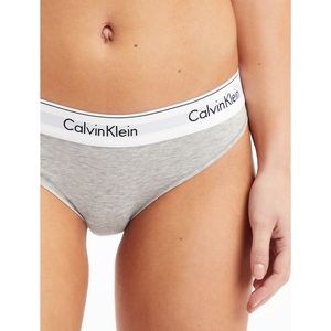 Slip modern katoen CALVIN KLEIN UNDERWEAR. Katoen materiaal. Maten L. Grijs kleur