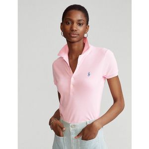 Polo met korte mouwen POLO RALPH LAUREN. Katoen materiaal. Maten L. Roze kleur
