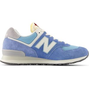 Sneakers U574 NEW BALANCE. Leer materiaal. Maten 41 1/2. Blauw kleur