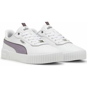 Sneakers Carina 2.0 Lux PUMA. Leer materiaal. Maten 42. Wit kleur