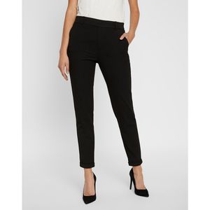 Rechte broek VERO MODA. Polyester materiaal. Maten XS / L30. Zwart kleur