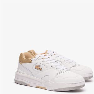 Sneakers in leer Lineshot 124 LACOSTE. Leer materiaal. Maten 39. Wit kleur