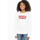 Sweater LEVI'S KIDS. Katoen materiaal. Maten 6 jaar - 114 cm. Wit kleur