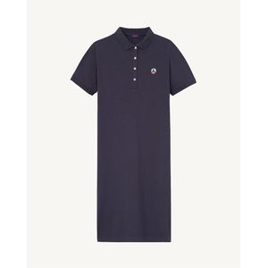 Polo-jurk met korte mouwen PALMA JOTT. Katoen materiaal. Maten S. Blauw kleur