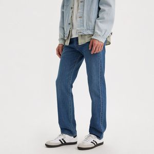 Rechte jeans 501® LEVI'S. Katoen materiaal. Maten Maat 30 (US) - Lengte 34. Blauw kleur