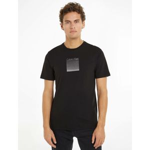 T-shirt met geborduurd logo CALVIN KLEIN. Katoen materiaal. Maten M. Zwart kleur