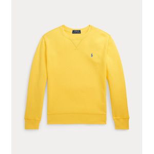 Sweater met lange mouwen en ronde hals POLO RALPH LAUREN. Geruwd molton materiaal. Maten L. Geel kleur