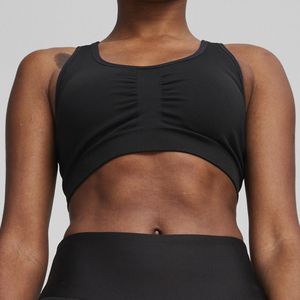 Sportbustier matige steun PUMA. Nylon/polyamide materiaal. Maten XL. Zwart kleur