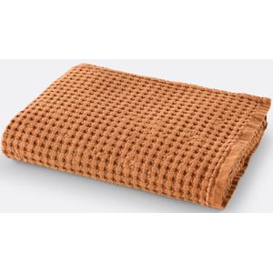 La Redoute Intérieurs - Tifli - Handdoek - Karamel - Katoen - Honingraat