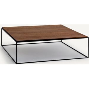 Nolia AM.PM - Vierkante Salontafel - Kastanje - Notenhout - Duurzaam Hout