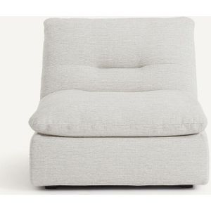 Modulaire loungestoel Gerecycled katoen, Giuliano AM.PM. Gerecycled katoen materiaal. Maten 1-zit. Grijs kleur