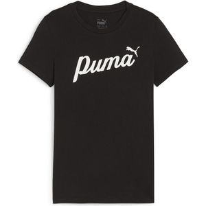T-shirt met korte mouwen PUMA. Katoen materiaal. Maten 12 jaar - 150 cm. Zwart kleur