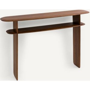Iloss - Wandconsole - Kastanje Kleur - Massief Notenhout