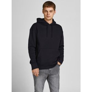 Hoodie Star Basic JACK & JONES. Katoen materiaal. Maten S. Zwart kleur