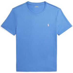T-shirt custom slim POLO RALPH LAUREN. Katoen materiaal. Maten XXL. Blauw kleur