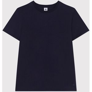 Le Droit T-shirt in effen katoen PETIT BATEAU. Katoen materiaal. Maten S. Blauw kleur