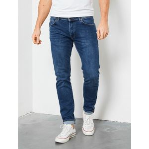 Slim jeans Supreme Stretch Seaham PETROL INDUSTRIES. Katoen materiaal. Maten Maat 32 (US) - Lengte 34. Blauw kleur