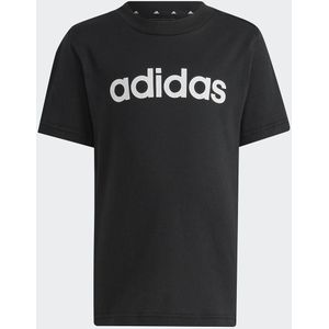 T-shirt met korte mouwen adidas Performance. Katoen materiaal. Maten 7/8 jaar - 120/126 cm. Zwart kleur