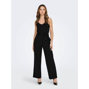 Jumpsuit met smalle bandjes JDY. Polyester materiaal. Maten S. Zwart kleur