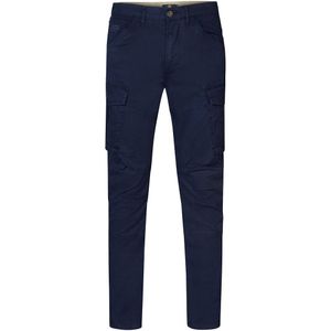 Cargo broek PETROL INDUSTRIES. Katoen materiaal. Maten W34 - Lengte 32. Blauw kleur